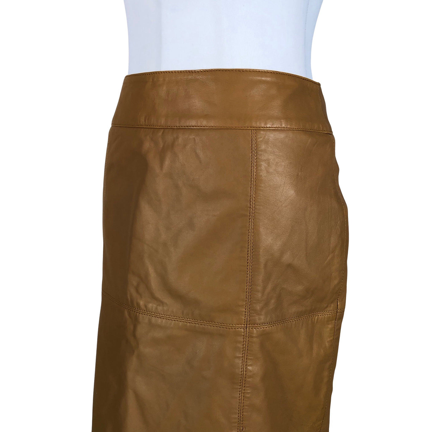 Unisex Andiata - Leather skirt, size 34 - Brown (3)