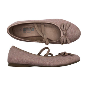 Unisex Indigo - Festive ballerinas, size 34 - Light pink (1)