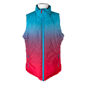 Unisex Ulla Popken - Winter vest, size 46 - Turquoise (1)