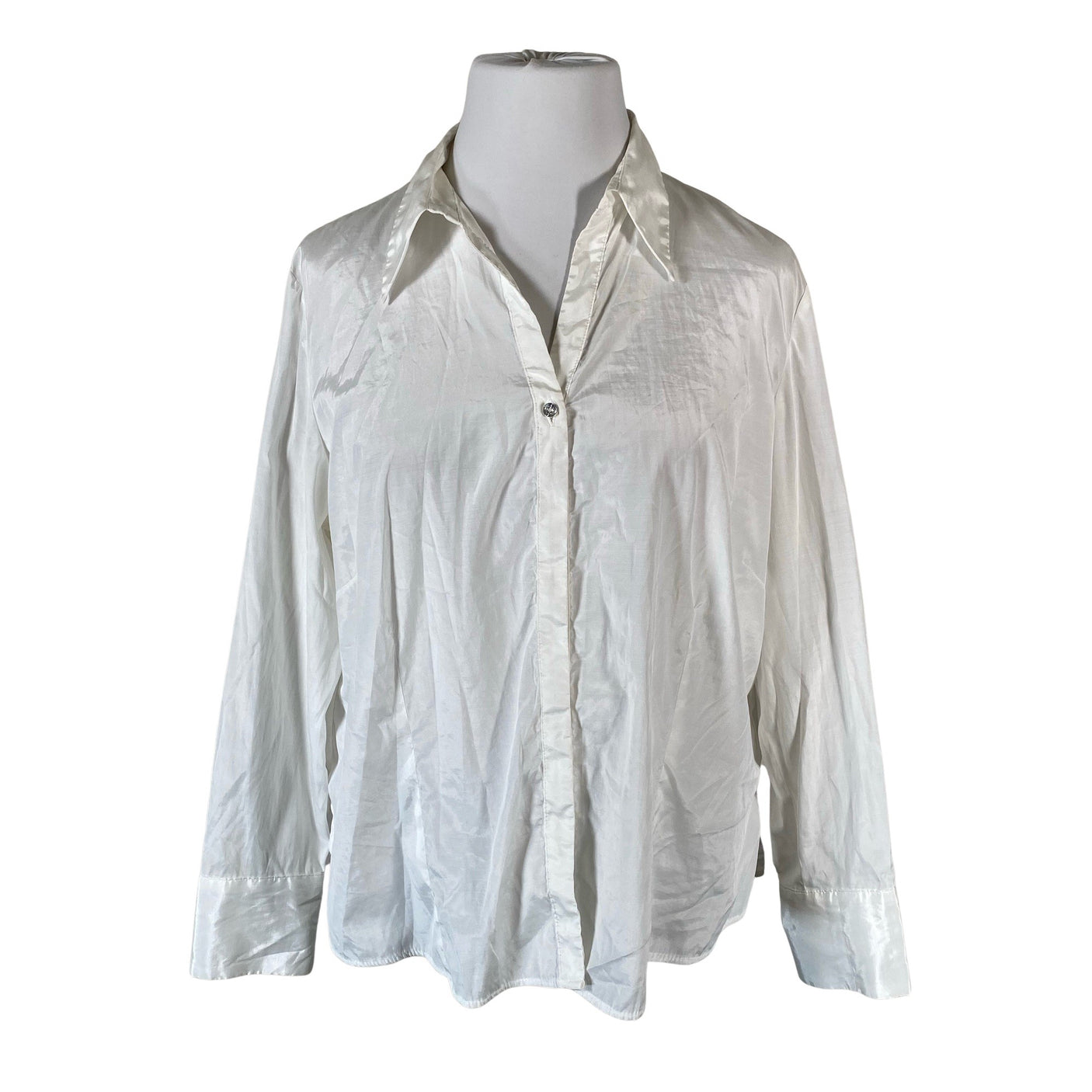 Unisex Punt Roma - Blouse, size 48 - White (1)