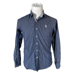 Unisex Polo Ralph Lauren - Collared shirt, size M - Blue (1)