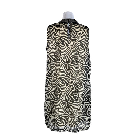 Unisex Ze-Ze - Schiffon dress, size 40 - Beige (2)