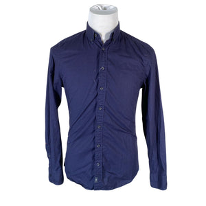 Unisex Marc O'Polo - Collared shirt, size S - Blue (1)