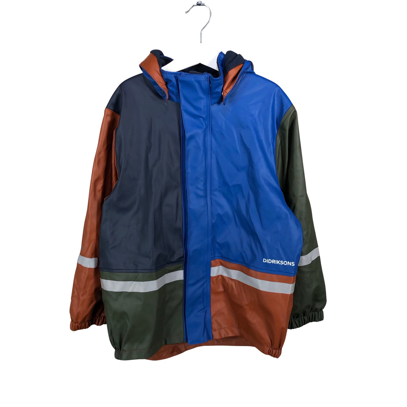Unisex Didriksons - Rain jacket, size 128 - 134 - Blue (1)