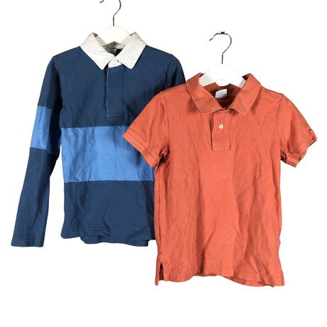 Unisex Polarn O. Pyret - Tricot shirt, size 122 - 128 - Blue ()