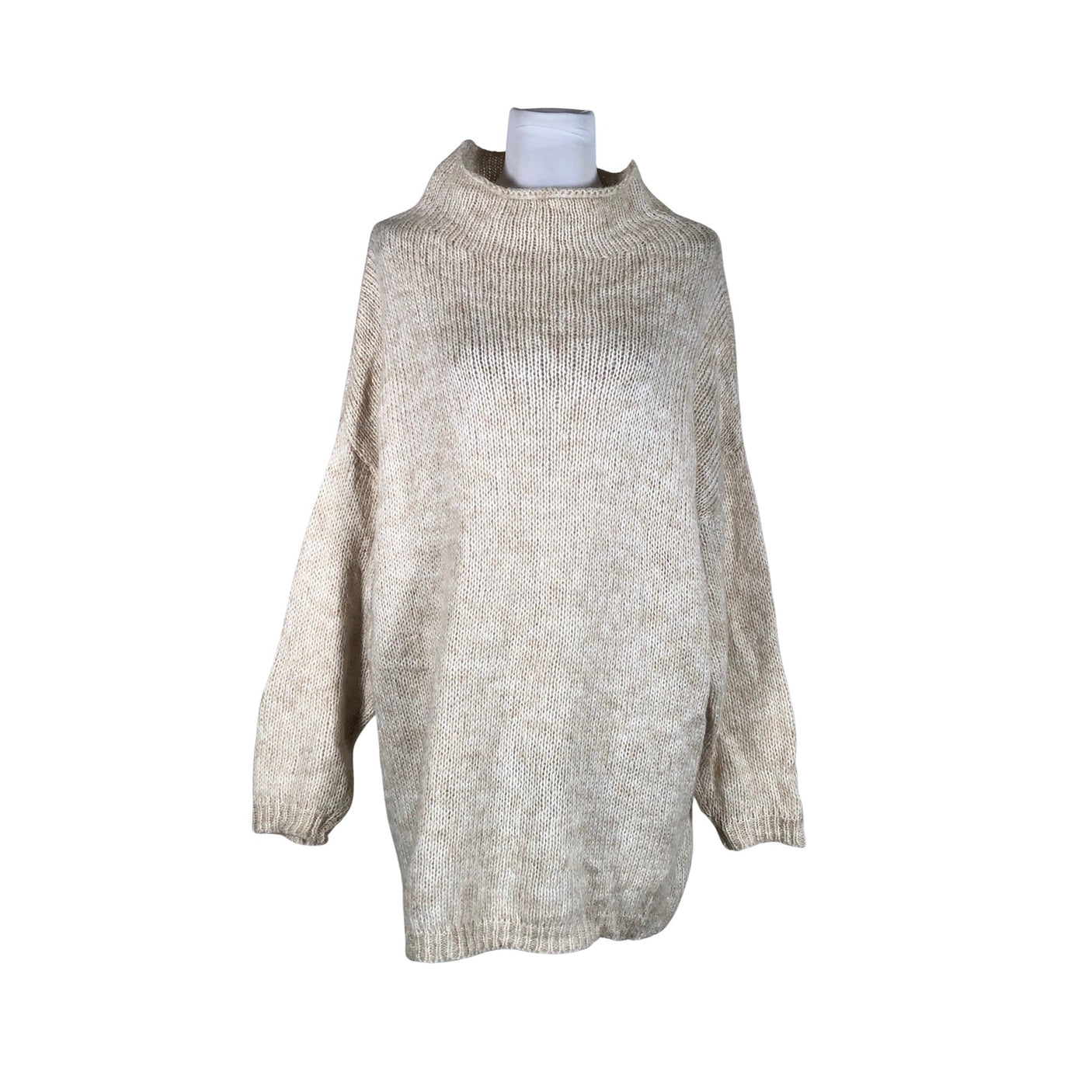 Unisex Bohemiana - Knit tunic, size 42 - Beige (1)