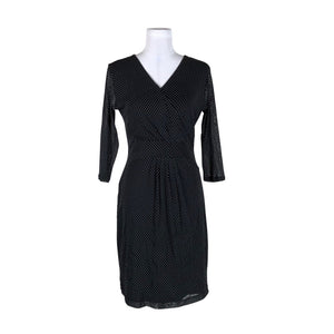 Unisex s.Oliver - Tricot dress, size 40 - Black (1)