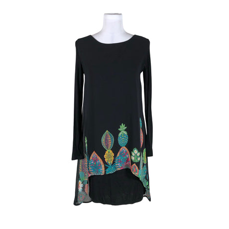 Unisex Desigual - Schiffon dress, size 36 - Black ()