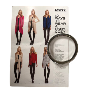 Unisex DKNY - Cardigan, size 38 - Green (2)