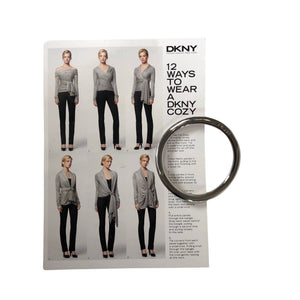 Unisex DKNY - Cardigan, size 38 - Black (2)