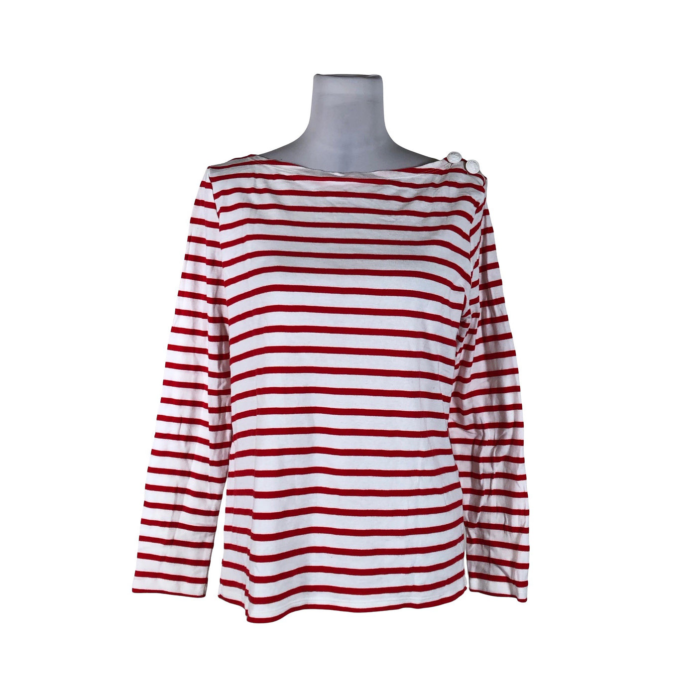 Unisex Petit Bateau - Tricot shirt, size 40 - Natural white (1)