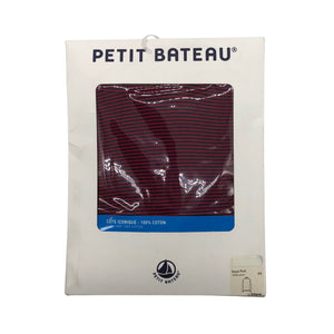 Unisex Petit Bateau - Tricot shirt, size 40 - Wine red (1)