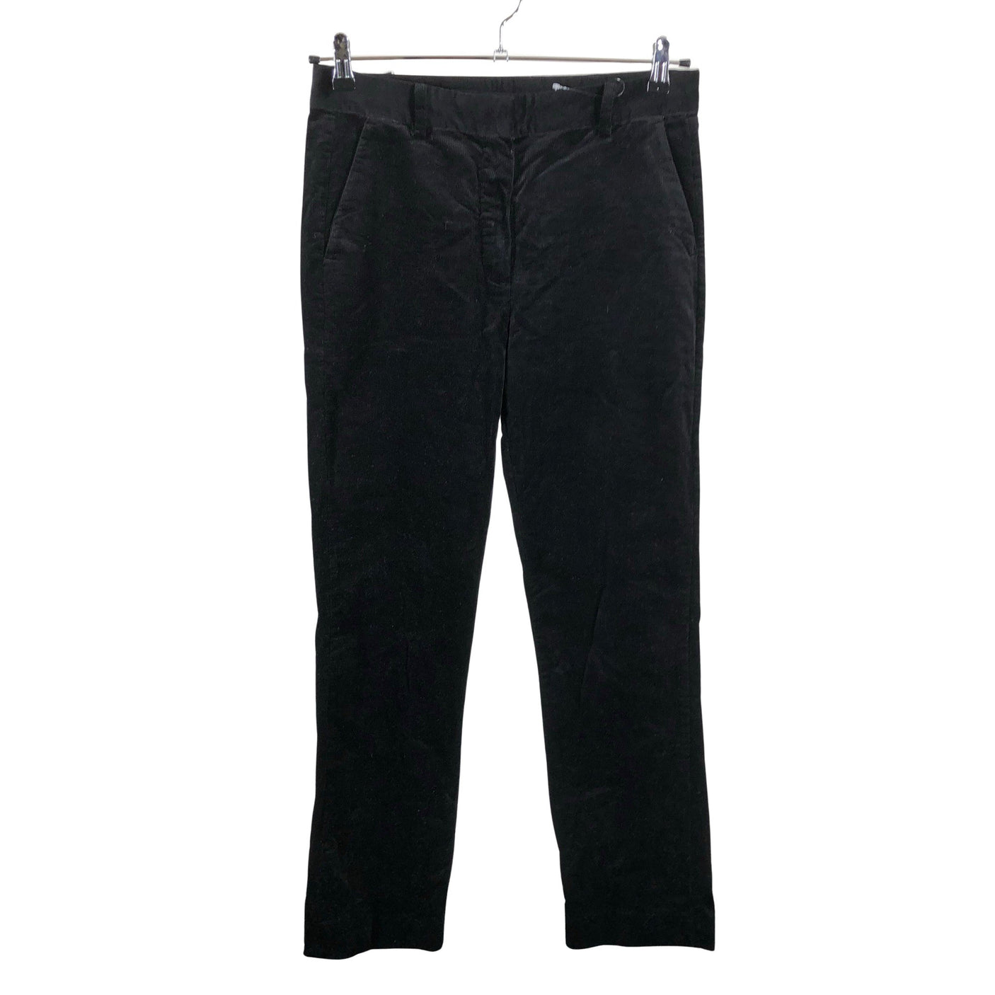 Unisex Massimo Dutti - Velvet pants, size 40 - Black (1)