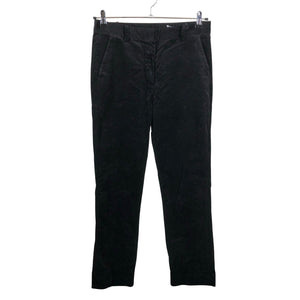 Unisex Massimo Dutti - Velvet pants, size 40 - Black (1)