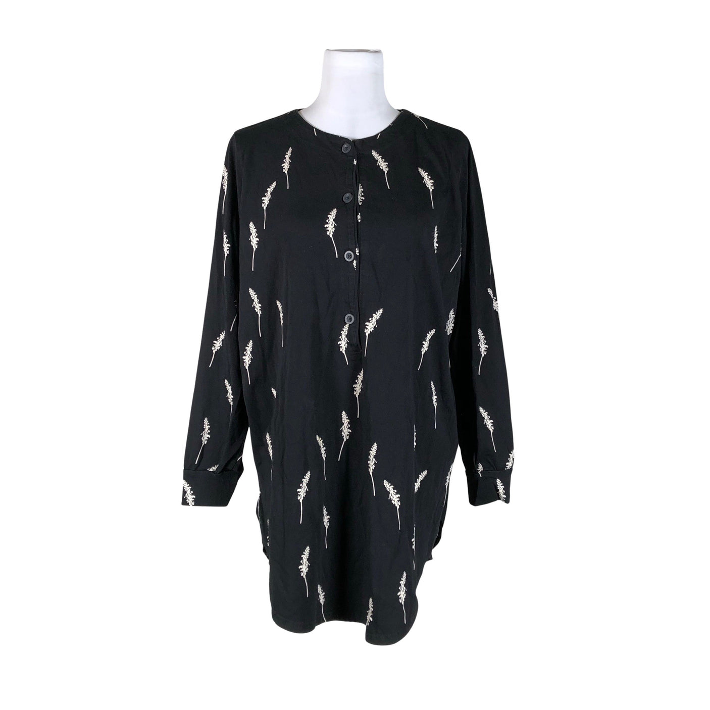 Unisex NOSH - Tricot tunic, size 40 - Black (1)