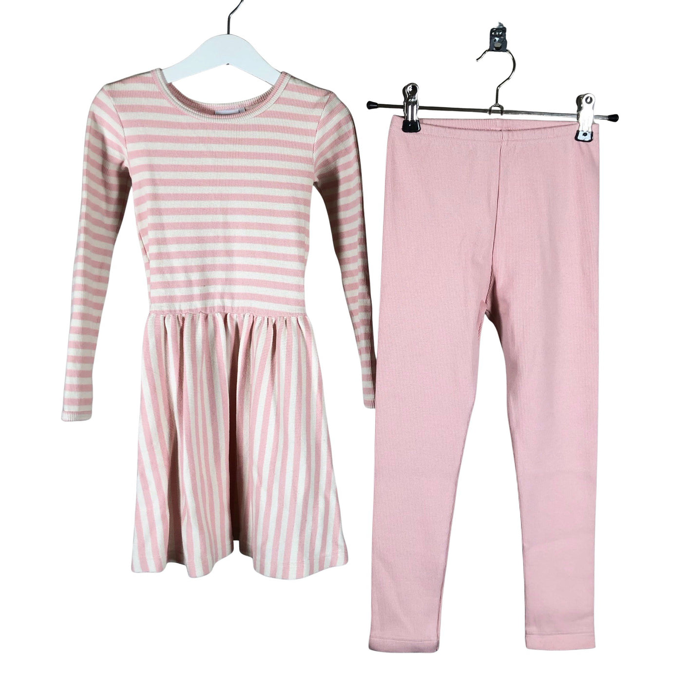 Unisex Metsola - Tricot dress, size 110 - 116 - Light pink (1)