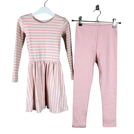 Unisex Metsola - Tricot dress, size 110 - 116 - Light pink ()