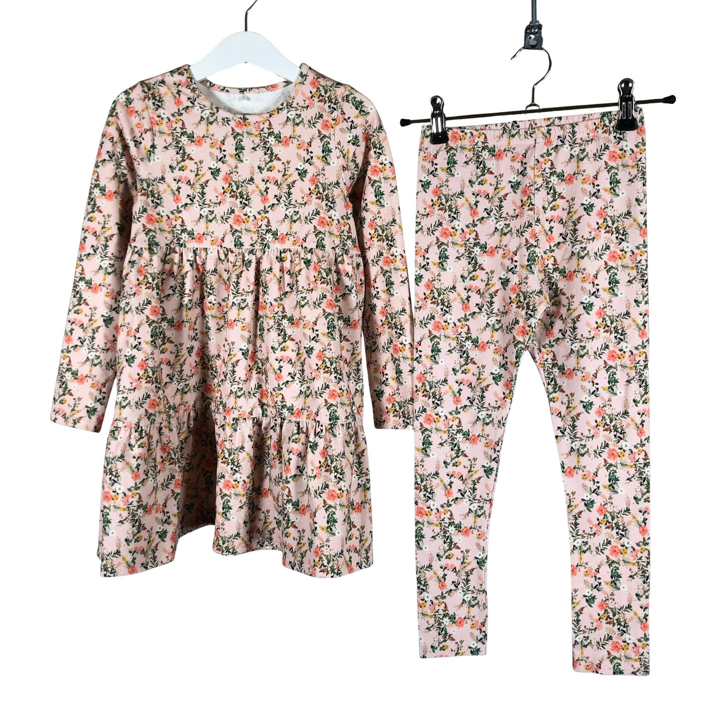 Unisex Metsola - Tricot dress, size 110 - 116 - Light pink (1)