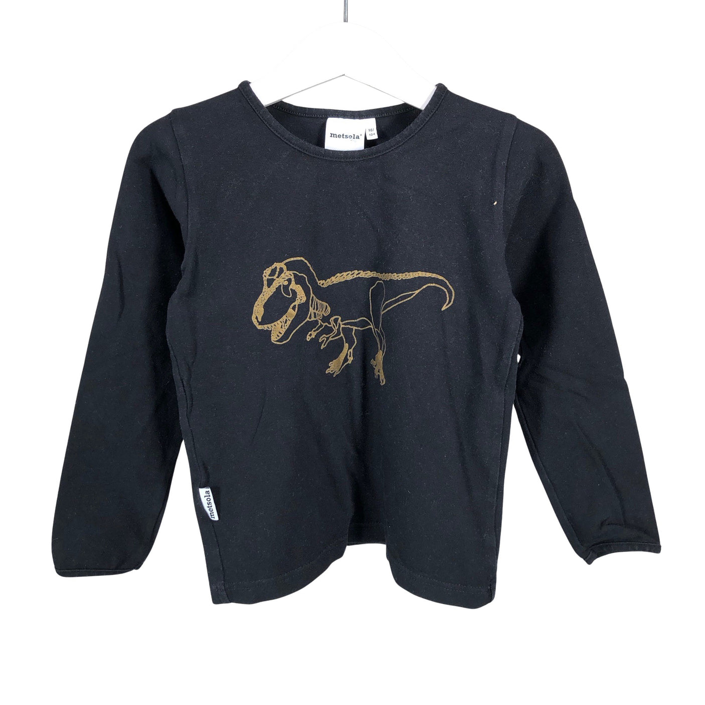 Unisex Metsola - Tricot shirt, size 98 - 104 - Black (1)
