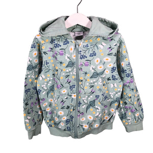 Unisex Polarn O. Pyret - Hoodie, size 104 - 110 - Green (1)