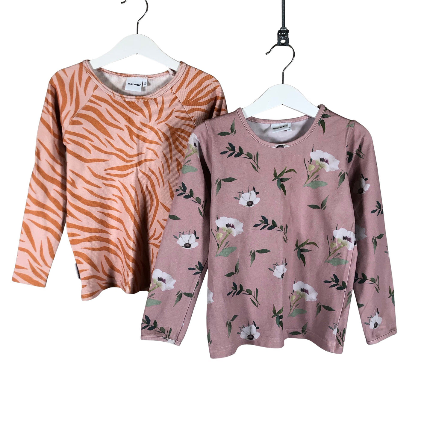 Unisex Metsola - Tricot shirt, size 110 - 116 - Light pink (1)