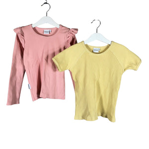 Unisex Metsola - Tricot shirt, size 110 - 116 - Light pink (1)