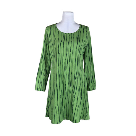 Unisex PaaPii - Tricot dress, size 40 - Green ()