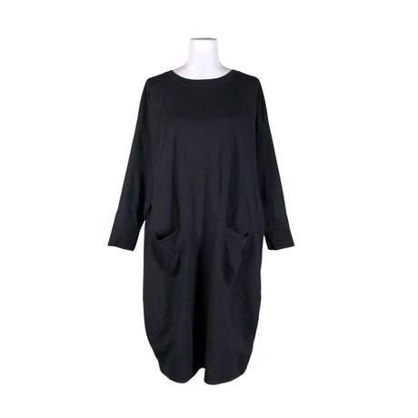 Unisex Papu - Tricot dress, size 40 - Black ()