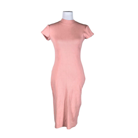 Unisex Glamorous - Tricot dress, size 36 - Light pink ()