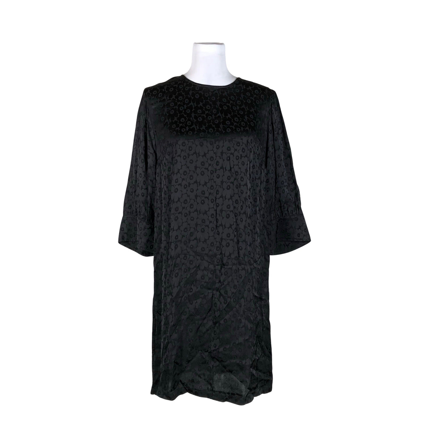 Unisex Marimekko - Schiffon dress, size 36 - Black (1)