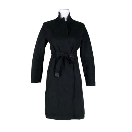 Unisex Woolmark - Wool coat, size 36 - Black ()
