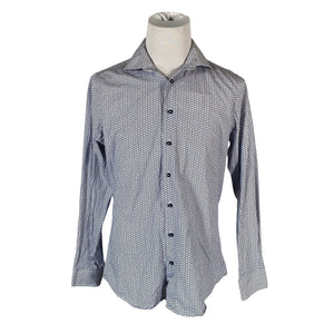 Unisex Profuomo - Collared shirt, size L - White (1)
