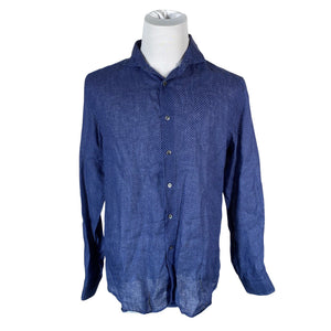 Unisex Bagutta - Collared shirt, size XL - Blue (1)