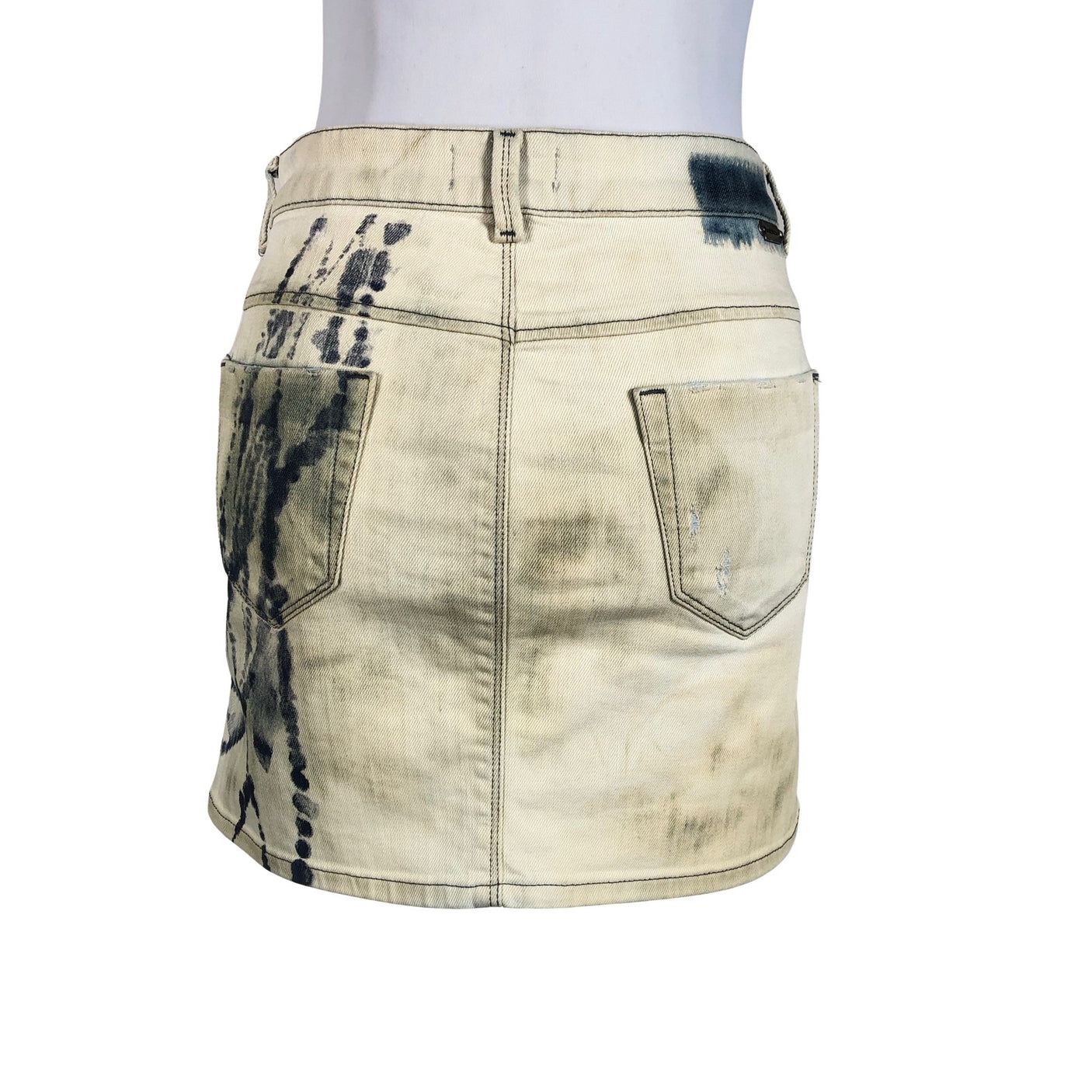 Unisex Diesel - Denim skirt, size W28 - Beige (2)
