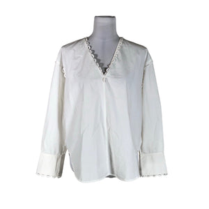 Unisex Sandro Paris - Blouse, size 40 - White (1)