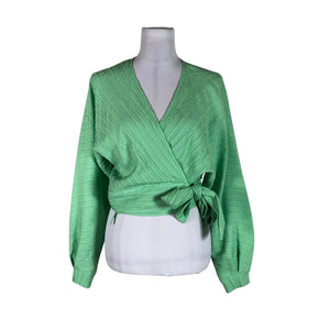 Unisex Lindex - Blouse, size 36 - Green (1)