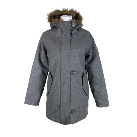 Unisex Makia - Wool coat, size 34 - Gray ()
