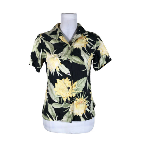 Unisex Tommy Bahama - Collared shirt, size 34 - Black ()