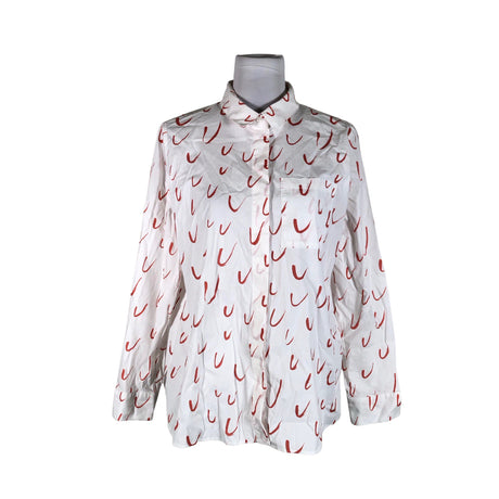 Unisex Nanso - Collared shirt, size 40 - White ()