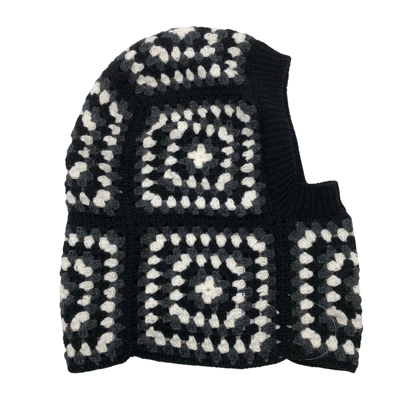 Unisex Handmade - Winter beanie, size 58 - 60 cm - Black (1)