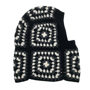 Unisex Handmade - Winter beanie, size 58 - 60 cm - Black (1)