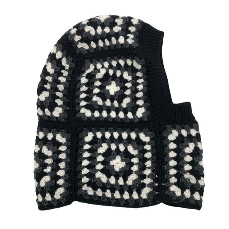Unisex Handmade - Winter beanie, size 58 - 60 cm - Black ()