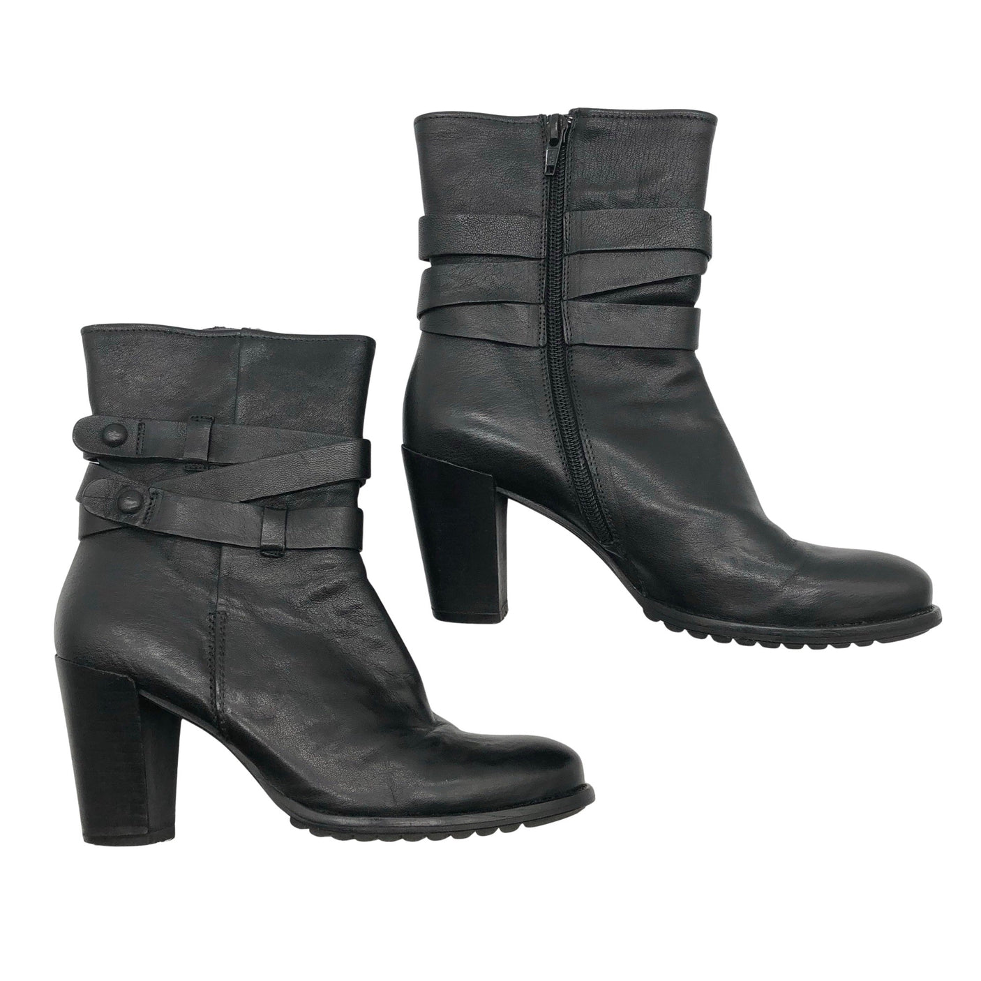 Unisex Zinda - Ankle boots, size 37 - Black (1)