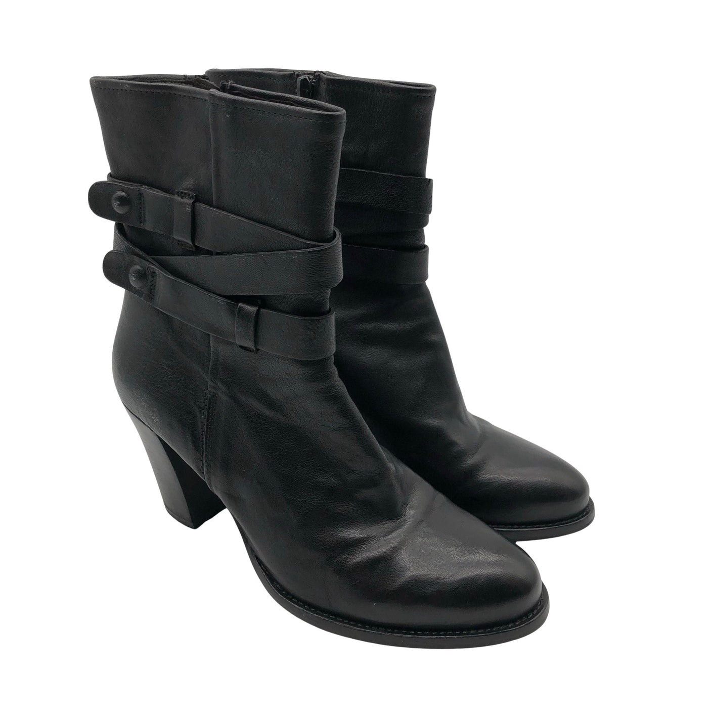 Unisex Zinda - Ankle boots, size 37 - Black (2)