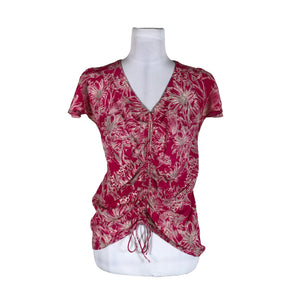 Unisex Heritage - Short-sleeved blouse, size 34 - Pink (1)