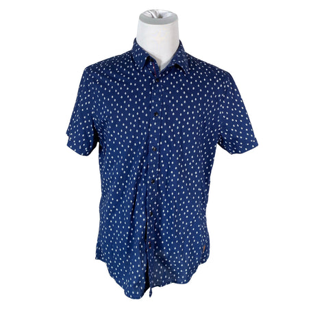 Unisex Scotch&Soda - Collared shirt, size XL - Blue ()