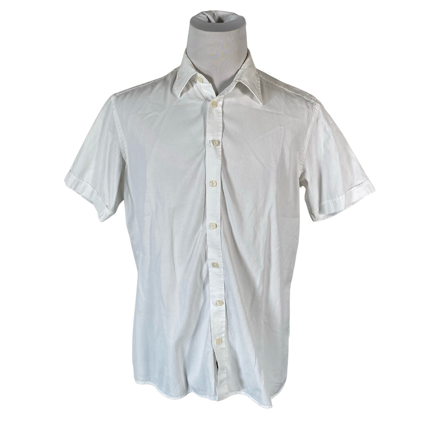 Unisex Sand - Collared shirt, size XL - White (1)