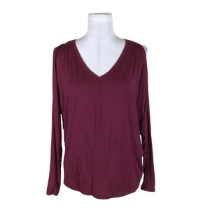 Unisex Banana Republic - Tricot shirt, size 36 - Wine red (1)