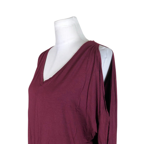 Unisex Banana Republic - Tricot shirt, size 36 - Wine red (2)