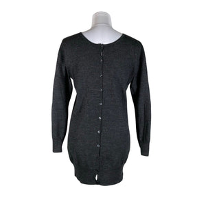 Unisex Uniqlo - Knit tunic, size 36 - Gray (2)